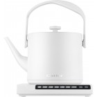 CATLER Електрочайник 0.6л, Strix, заварник, нерж. сталь, підтримка температури, сенс. керув., білий