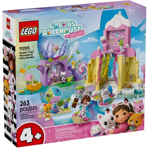 Конструктор LEGO Gabby's Dollhouse Гора солодощів і сад Кітті