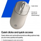 Миша HP 400 Quiet, WL/BT, maple