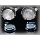 Electrolux Варильна поверхня газова на склі, 60см, чавун, чорний Electrolux Варильна поверхня газова на склі, 60см, чавун, чорний