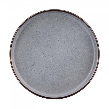 ARDESTO Тарілка десертна Fasano, 19.6см, кераміка, сірий