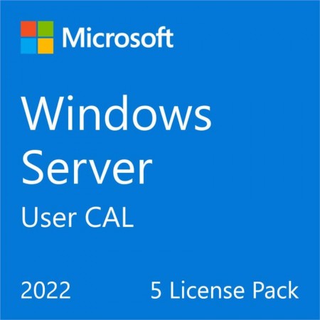 Microsoft Примірник ПЗ Windows Server 2022 CAL 5 User рос, О