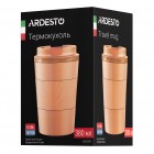 ARDESTO Термокухоль Urban Peach Fuzz 380мл, нержавіюча сталь ARDESTO Термокухоль Urban Peach Fuzz 380мл, нержавіюча сталь