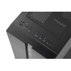 2E Gaming Корпус Runa G2107 без БЖ 1xUSB3.0, 2xUSB2.0, 1x120мм ARGB, VGA 325мм, LCS ready, TG Side Panel, ATX, чорний