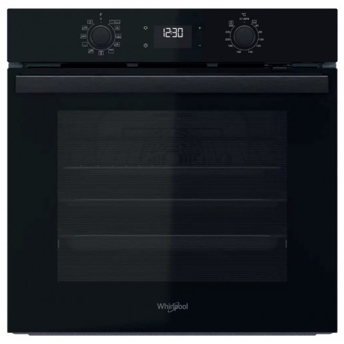 Whirlpool Духова шафа електрична, 71л, A+, дисплей, конвекція, телескопічні напрямні, чорний Whirlpool Духова шафа електрична, 71л, A+, дисплей, конвекція, телескопічні напрямні, чорний