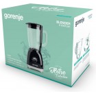 Gorenje Блендер стаціонарний 800Вт, чаша-1800мл, скло, чорний