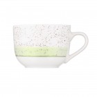 ARDESTO Чашка Siena, 500мл, порцеляна, біло-зелений ARDESTO Чашка Siena, 500мл, порцеляна, біло-зелений