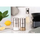 ARDESTO Набір ємностей для спецій Gemini 2 предм., нержавіюча сталь, скло