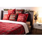 ARDESTO Плед Sherpa 160х200см, 100% поліестер, клітинка, червоний ARDESTO Плед Sherpa 160х200см, 100% поліестер, клітинка, червоний