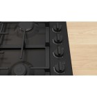 Bosch Варильна поверхня газова, 60см, чавун, WOK,чорний
