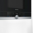 Siemens Вбудовувана мікрохвильова піч BE634RGS1 - 21л/900Ват/TFT дисплей/нерж. сталь