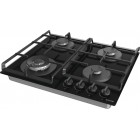 Gorenje Комплект (духовка електрична BO6735E05B + поверхня газова на склі GTW641EB), 743549, чорн