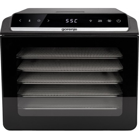 Сушарка для продуктів Gorenje 580Вт, піддонів - 6x1.5см, діа