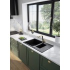 Deante Змішувач для кухні Silia, довж.виливу - 233мм, витяжний, 1 важіль, золотий Deante Змішувач для кухні Silia, довж.виливу - 233мм, витяжний, 1 важіль, золотий