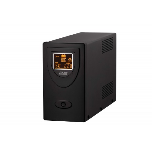 2E Джерело безперебійного живлення DD2000, 2000VA/1200W, LCD, USB, 2xSchuko