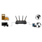 ASUS Маршрутизатор TUF-AX3000 V2 4xGE LAN 2,5xGE WAN 1xUSB3.2 MU-MIMO OFDMA MESH gaming