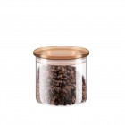 Банка для зберігання Ardesto Fresh 500мл, скло, пластик, прозорий Банка для зберігання Ardesto Fresh 500мл, скло, пластик, прозорий