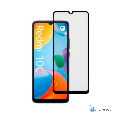 2E Захисне скло Basic для Xiaomi Redmi 10C, 2.5D FCFG, (1 Pack) Black border 2E Захисне скло Basic для Xiaomi Redmi 10C, 2.5D FCFG, (1 Pack) Black border