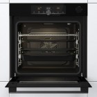 Gorenje Духова шафа електрична, 77л, A+, пара, дисплей, 300 °C, Wi-Fi, чорний