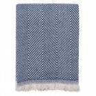 Плед Ardesto Summer 140х190см, 100% бавовна, синій