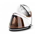 Sencor Праска-парогенератор, 3000Вт, 1500мл, паровий удар -430гр, постійна пара - 160гр, Anti-calc, керам. підошва, біло-коричневий