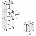 Духова шафа Miele H 2465 B OBSW/EDST-LOOK електрична, 76л, A+, дисплей, конвекція, телескопічні напрямні, чорний