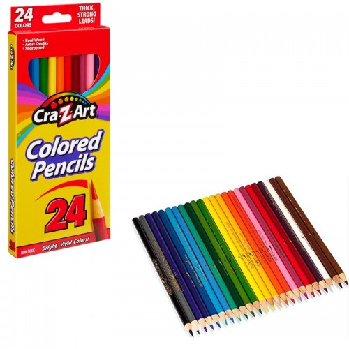 Cra-Z-Art Кольорові олівці 24шт Cra-Z-Art Кольорові олівці 24шт