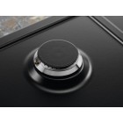 Electrolux Варильна поверхня газова, 60см, чавун, чорний матовий