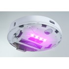 Sencor Робот-пилосос, 400Вт, h=9,8см, вологе прибирання, конт пил -0,45л, вода -0,24л, НЕРА, білий