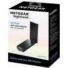 NETGEAR WiFi-адаптер A7000 Nighthawk AC1900, USB 3.0, зовнішн. ант. NETGEAR WiFi-адаптер A7000 Nighthawk AC1900, USB 3.0, зовнішн. ант.