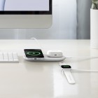Belkin Зарядний пристрій бездротовий 2в1 15Вт Pad Qi2, білий Belkin Зарядний пристрій бездротовий 2в1 15Вт Pad Qi2, білий