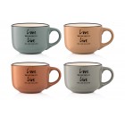 ARDESTO Чашка Way of life, 550 мл, оливкова, кераміка