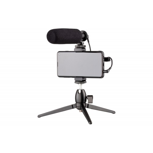 2E Мікрофон з триподом для мобільних пристроїв 2Е MM011 Vlog KIT, 3.5mm 2E Мікрофон з триподом для мобільних пристроїв 2Е MM011 Vlog KIT, 3.5mm