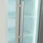 SNAIGE Холодильна вітрина, 202.5x60х73, 455л, полок - 5, зон - 1, бут-252, 1дв., ST, банер, білий