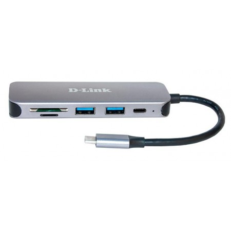 D-Link DUB-2325 USB-концентратор 2xUSB3.0, 1xUSB-TypeC, 1xSD