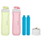 Sencor Кухонна машина 1000Вт, чаша-метал, корпус-пластик, насадок-25, біло-золотий