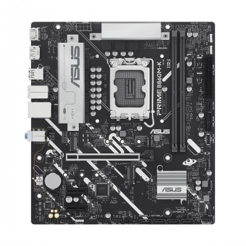 ASUS Материнcька плата PRIME B860M-K s1851 B860 2xDDR5 M.2 DP HDMI Wi-Fi BT mATX