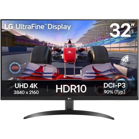 Монітор 31.5" LG 60 Гц 32UR500K-B Чорний
