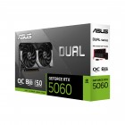 Відеокарта ASUS GeForce RTX 5060 8 GB GDDR7 OC DUAL-RTX5060-O8G