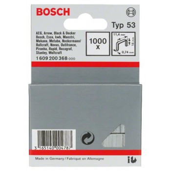 Bosch Скоби 14мм ТИП 53, 10