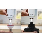 Bosch Блендер заглибний 600Вт, подрібнювач, вінчик, білий