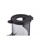 ARDESTO Соковитискач шнековий 200Вт, чаша-0.6л, жмих-0.6л, пластик/метал, сріблясто-чорний