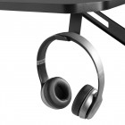 2E Gaming Стіл комп'ютерний OTOROSHI, 120х60x75см, чорний