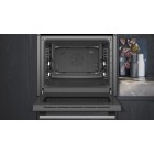 Siemens Духова шафа електрична, 66л, A, дисплей, конвекція, телескопічні направляючі, чорний