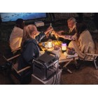 Segway Комплект Портативна електростанція CUBE 1000, 2584 Вт заг (R-Drive 4400 Вт), 1024 Вт/год, IPX3, BT, розширення ємності, швидка зарядка + портативна сонячна панель 100 Вт