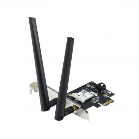 ASUS WiFi-адаптер PCE-AXE5400 Bluetooth 5.2 PCI Express WPA3