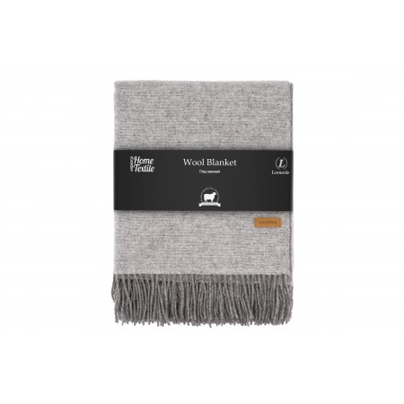 ARDESTO Плед Leonardo Doubleface, 140x200см, 100% вовна, тау