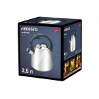ARDESTO Чайник Gemini Cremona, 2.5 л, сірий, нержавіюча сталь