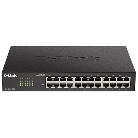 D-Link Комутатор DGS-1100-24V2 24xGE, EasySmart