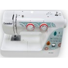 LEADER Швейна машина VS 55A, електромех., 70Вт, 21 шв.оп., петля автомат, білий + бірюзовий LEADER Швейна машина VS 55A, електромех., 70Вт, 21 шв.оп., петля автомат, білий + бірюзовий